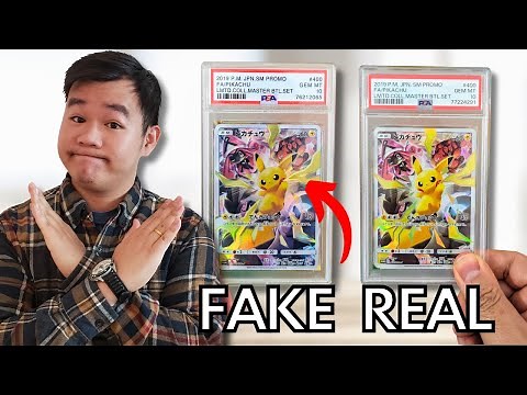 How To Spot & Avoid Fake Graded Pokemon Cards