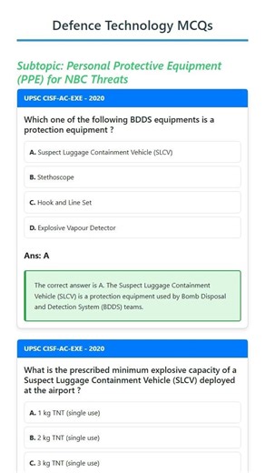 Personal Protective Equipment PPE for NBC Threats