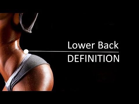 Lower Back Definition | Lower Back Dimple Workout At Home (10 mins)