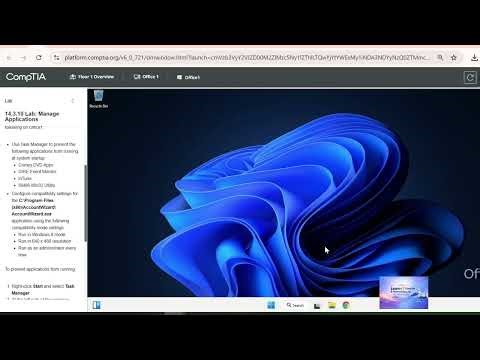14.3.10 Lab: Manage Applications| CompTIA A+