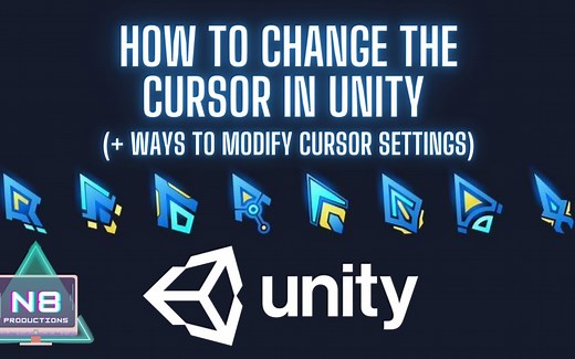 [Unity教程][指针]Unity中切换指针，变换鼠标样式
