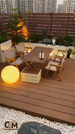 WPC Fence for Terrace | Elegant Outdoor Privacy & Modern Design