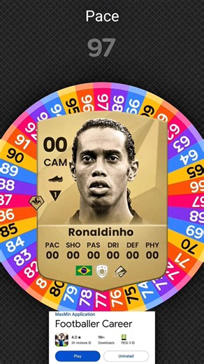 THE NEW RE-SPUN RONALDINHO BRAZIL CARD ON EA FC 26 #eafc26 #fifa