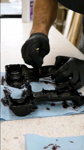 what kind of idiot dye their tools?!