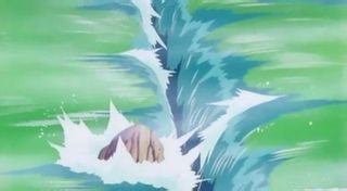 Dragon Ball Z 91 – Goku hace el Kaio-ken aumentado en veinte veces.