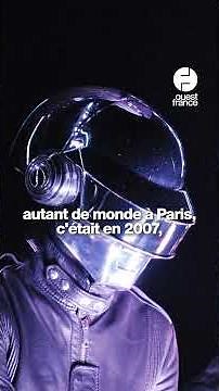 Un membre de Daft Punk monte sur scène seize ans après leur dernière date à Paris