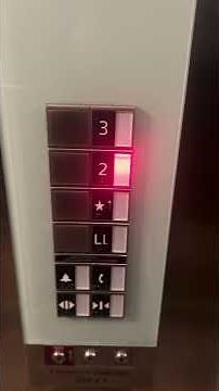 Schindler 3300 elevator at Suit Supply Boston Massachusetts