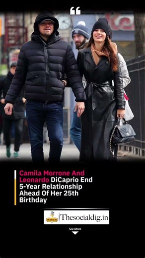 Camila Morrone and Leonardo Dicaprio end their relationship #camilamorrone #leonardodicaprio