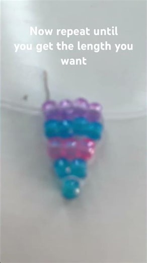 Beginner kandi tie tutorial ❤️✨also pause to read its fast✨#foryou #virallllllll