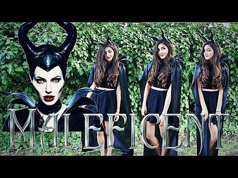 DISFRAZ DE MALEFICA FACIL Y RAPIDO