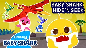 Shark Family Dinosaur World Hide and Seek | Baby Shark
