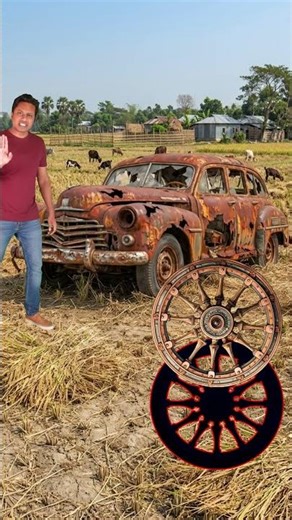 🚗🔧 puzzle game challenge 🔧 Place the Wheel Correctly and Restore the Old Rusty Car 🚗 | hskchallenge