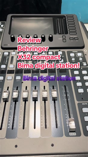 Review mixer x32 compact! #audiosistem #audio #soundsystem #sound #bimadigitalstation