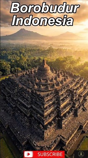 How They Built the World's Largest Buddhist Temple #borobudur #construction #indonesia