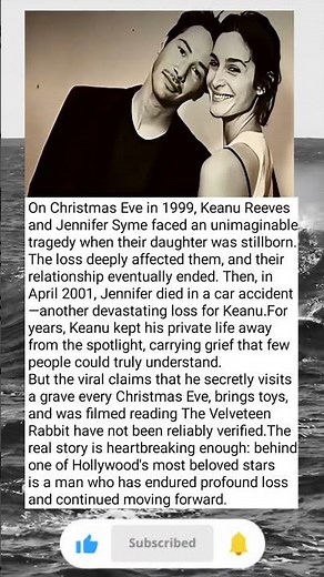 Keanu Reeves' Tragic Loss: The Heartbreaking Story Behind His Private Life