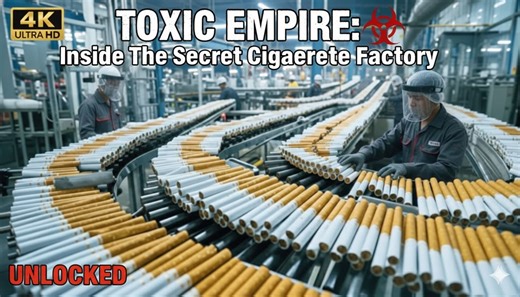 OXIC TRUTH: Inside The SECRET Cigarette Factory (Billions Revealed!) #ToxicTruth #CigaretteFactory #BillionDollarIndustry #ForbiddenFactory #HowItsMade #UnseenProcess #Tobacco #FactoryTour#HowItsMade #viralchallenge | Process Unlocked US