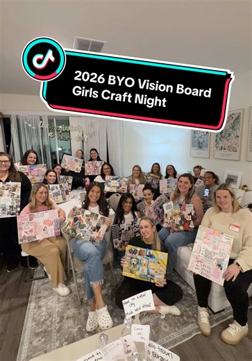 Build Your Own Vision Board Craft Night in 2026