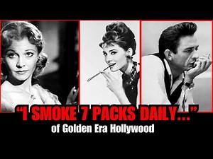 25 Celebrity Chain Smokers of Golden Era Hollywood