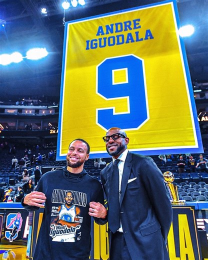 Andre Iguodala's full jersey retirement ceremony