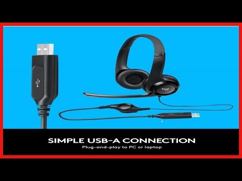 Logitech ClearChat ComfortUSB Headset H390 Black