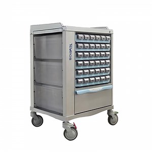 [Hot Item] Easily Removed Transferable Medication Cassette Hospital Trolley Carts