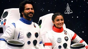139K views · 1.4K reactions | Alia Bhatt and Varun Dhawan are back in the second instalment of this clean city initiative, and this time they are playing astronauts on the moon! | Mad over Marketing (M.O.M) | Facebook