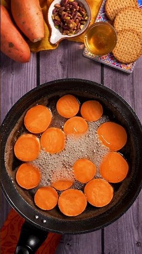أسرع وألذ طريقة للبطاطا الحلوة.. المذاق خيالي 🍠✨