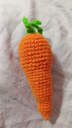 Easy crochet carrot 🥕/ Quick amigurumi shorts
