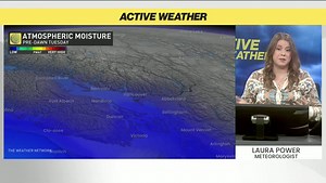 Heavy rain to B.C.'s South Coast Tuesday, unsettled pattern emerging in long range