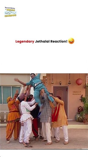 Legendary Jethalal Reaction!? #tmkoc #funny #jethalal #daya #shortsfeed