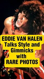 Eddie Van Halen on Style, Borrowing Gear #hardrockmusic #classicrock #rocknroll #rockmusic #rockandroll #hardrock #80s #davidleeroth #vanhalen #eddievanhalen | Rock News Desk