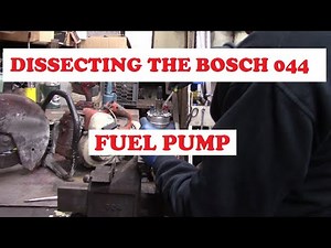 DISSECTING A FAILED BOSCH 044 FUEL PUMP