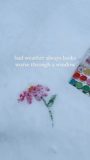 17K views · 115 reactions | I don’t know about you but I’m still looking for the first signs of spring   ❄️ It’s our spring break this week , we woke up to just a tad bit of snow . I guess we are just going to have to make the most of it ! ✨ #art #watercolor #watercolorart #myart #makearteveryday | Watercolors by Bree | Facebook