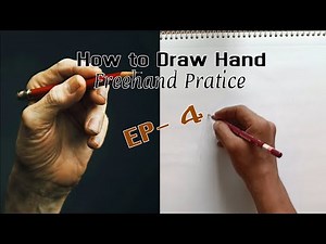 How to Draw Hands Easily | Freehand Practice for Beginners (EP 3)