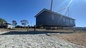 3.1K views · 37 reactions | Quick video sent in by one of our valued customers showing their recent install of the portable home AJC built for them. Thanks Robert! Looking great!  #grannyflats #portable buildings #portablebuildings #tinyhomes #tinyhomestyle #tinyhomesforsale #tinyhomesonwheels #tinyhomesaustralia | AJC Modular | Facebook