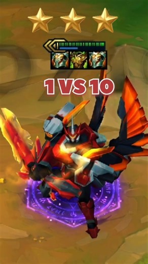 ⭐⭐⭐ GALIO 1 VS 10 | TFT SET 17 #tft