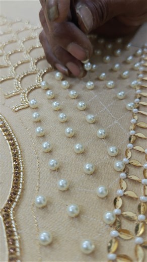 end knot work tutorial video#beadswork#embroidery