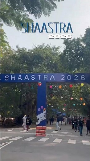 Shaastra 2026, Asia’s largest student run tech fest. #shaastra2026 #iitmadras #techfest