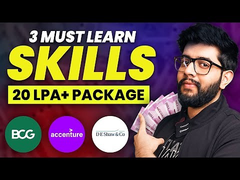 Want 20 LPA+ Package from Tier 3 College? Learn these SKILLS.