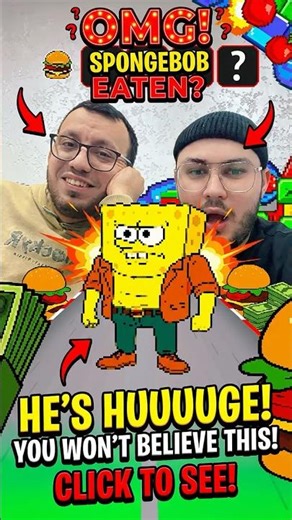 SpongeBob's Insane Glow Up 🔥 #spongebob #filter #transformation