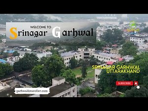 Cinematic Drone views of Srinagar Garhwal Uttarakhand