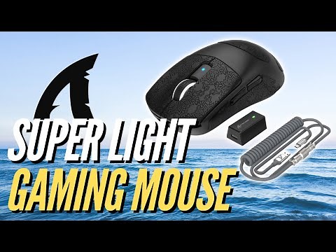 This lightweight wireless gaming mouse is excellent, Attack Shark R6 Review