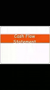 8.4K views · 108 reactions | CASH FLOW STATEMENT #fblifestyle | Financial Accounting | Facebook