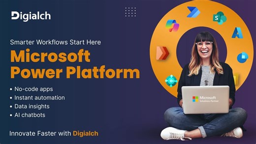 #powerplatform #lowcodenocode #powerapps #powerautomate #powerbi #digialch #microsoftpartner #digitalinnovation | Digialch Consulting Services