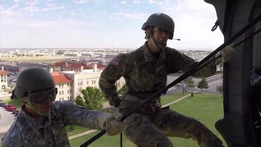 Fort Bliss Master Rappel Course