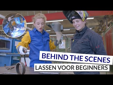 Lassen voor beginners | Leren lassen met laskampioen Brenda Vermeiren | Behind the Scenes