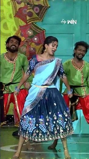 #shorts - Out Standing Dance Performance By Folk Dancers #HyperAadi #Dhee #Danceshow