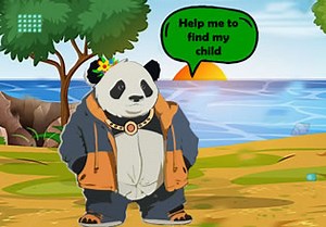 Help The Mom Panda - Escape Fan