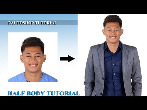 HALF BODY (HB) PHOTOSHOP TUTORIAL | CS5 | FREE FORMAL ATTIRE ❗🔽🔽