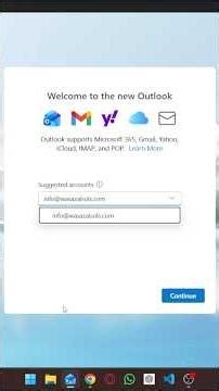 📧 Connect cPanel Emails to Outlook #shorts